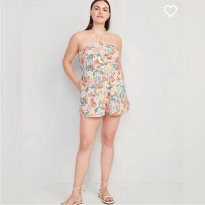 Old Navy Multicolor Floral Women's Romper Shorts